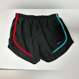 Nike‎ Black Shorts with Red and Blue Accents